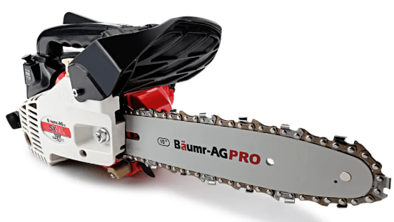 Photo of mean-looking chainsaw (Occam's razor)